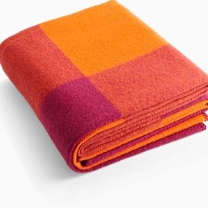Herman Miller girard throw in orange/fuchsia